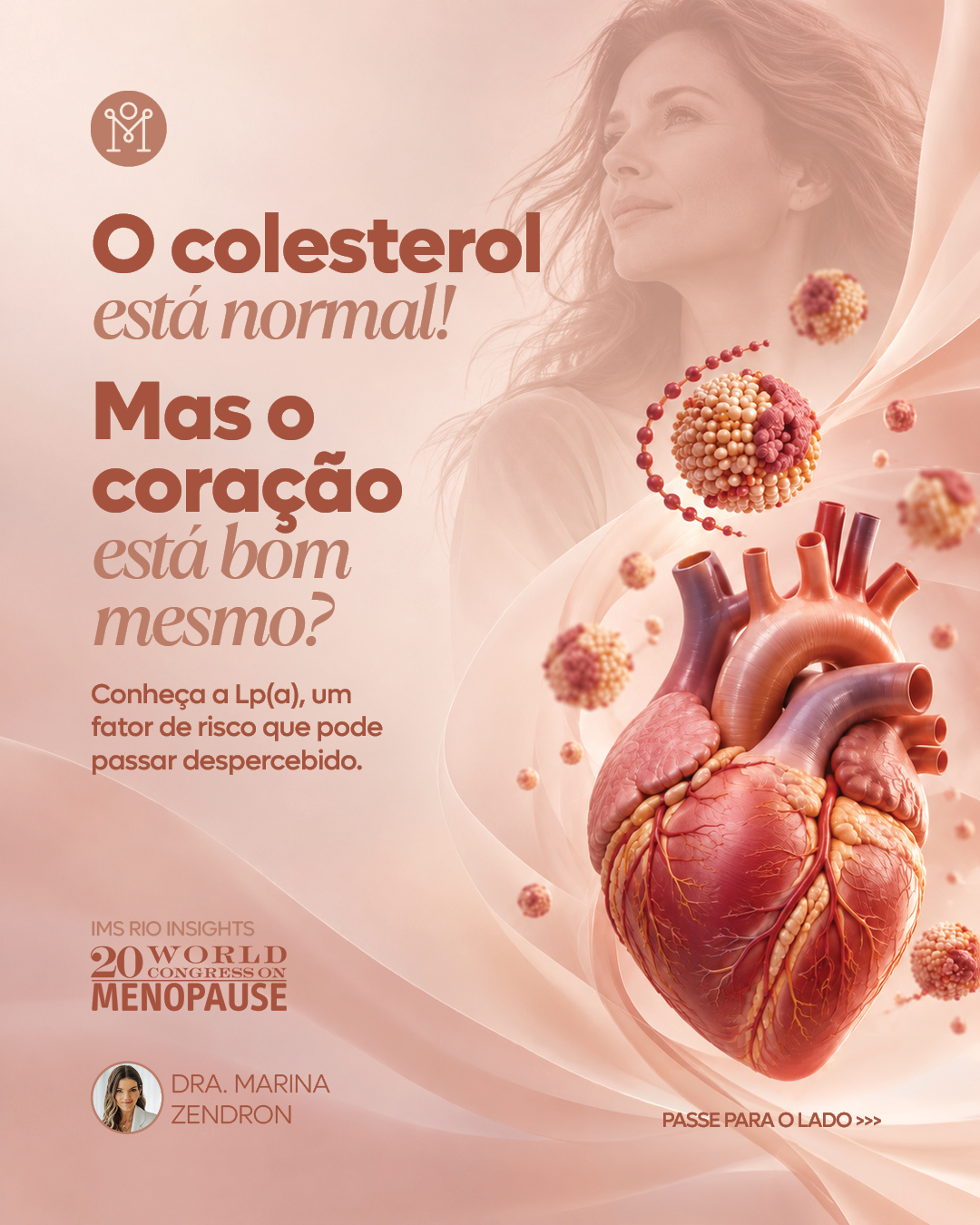 Lipoproteína(a): o risco cardiovascular que pode passar despercebido na menopausa