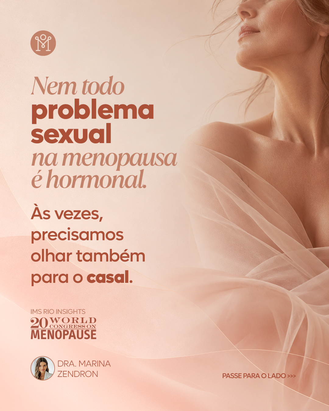 Sexualidade na menopausa: nem toda dificuldade sexual é hormonal